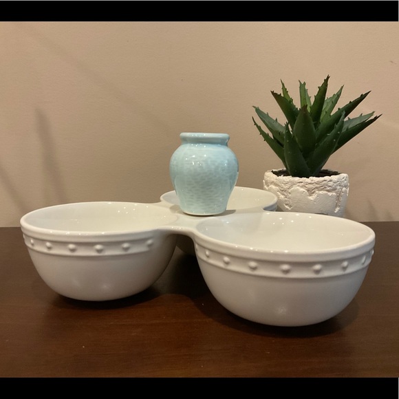 Pretty Pottery Vase Platter Decor 💐 - Picture 2 of 12